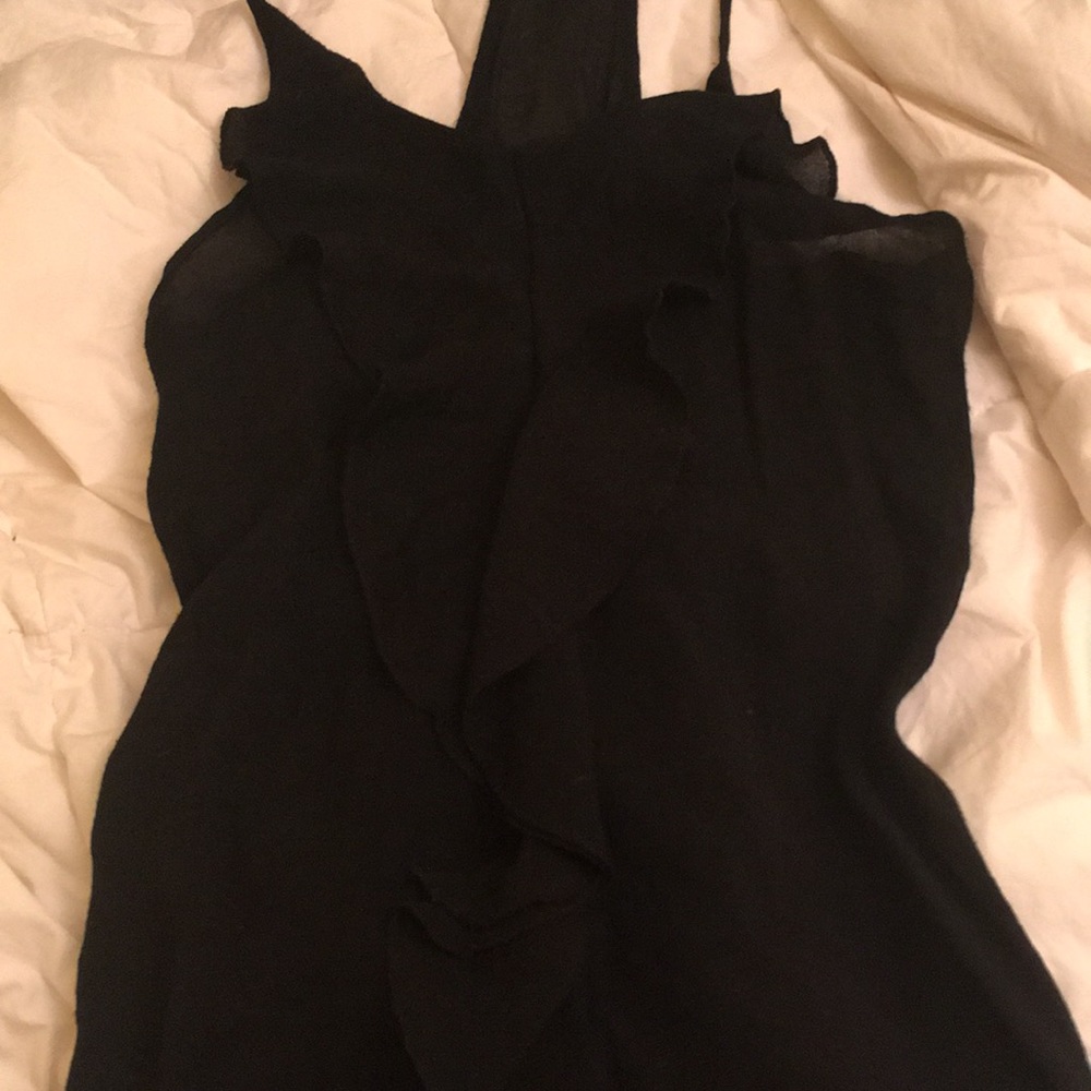 Flowy black tank top